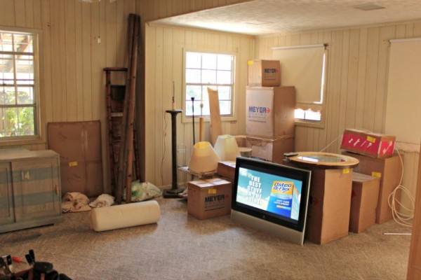 Boxes In The Floor Living Room Ides